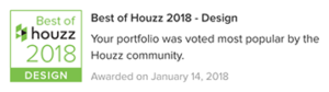 Houzz Design Award 2018